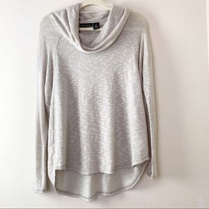 dkny jeans sweater, grey, size Medium, great cond